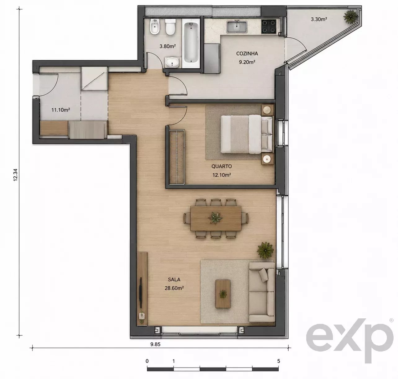 T1 de luxo nas Twin Towers