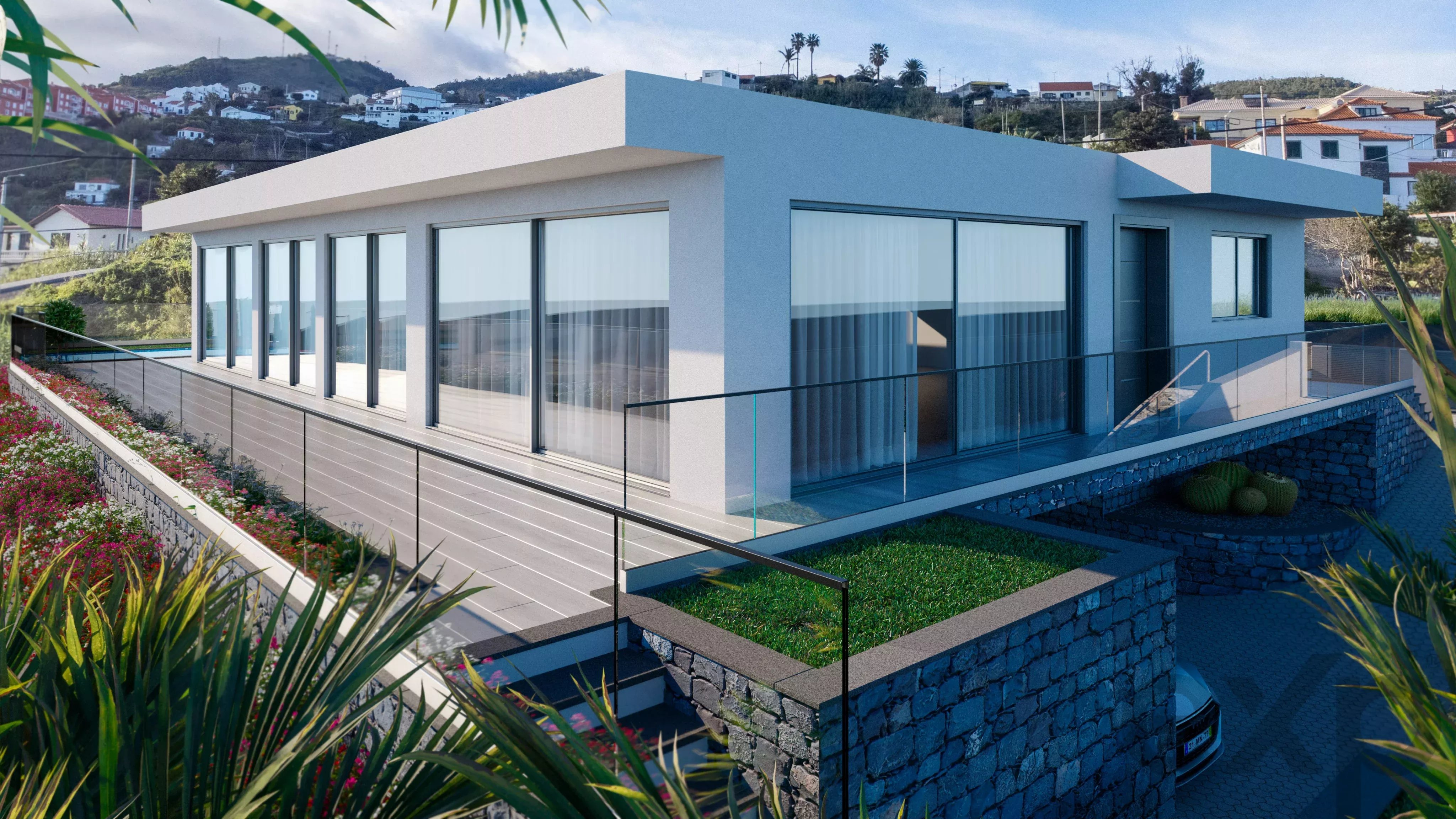 Moradia Moderna com Piscina - Caniço