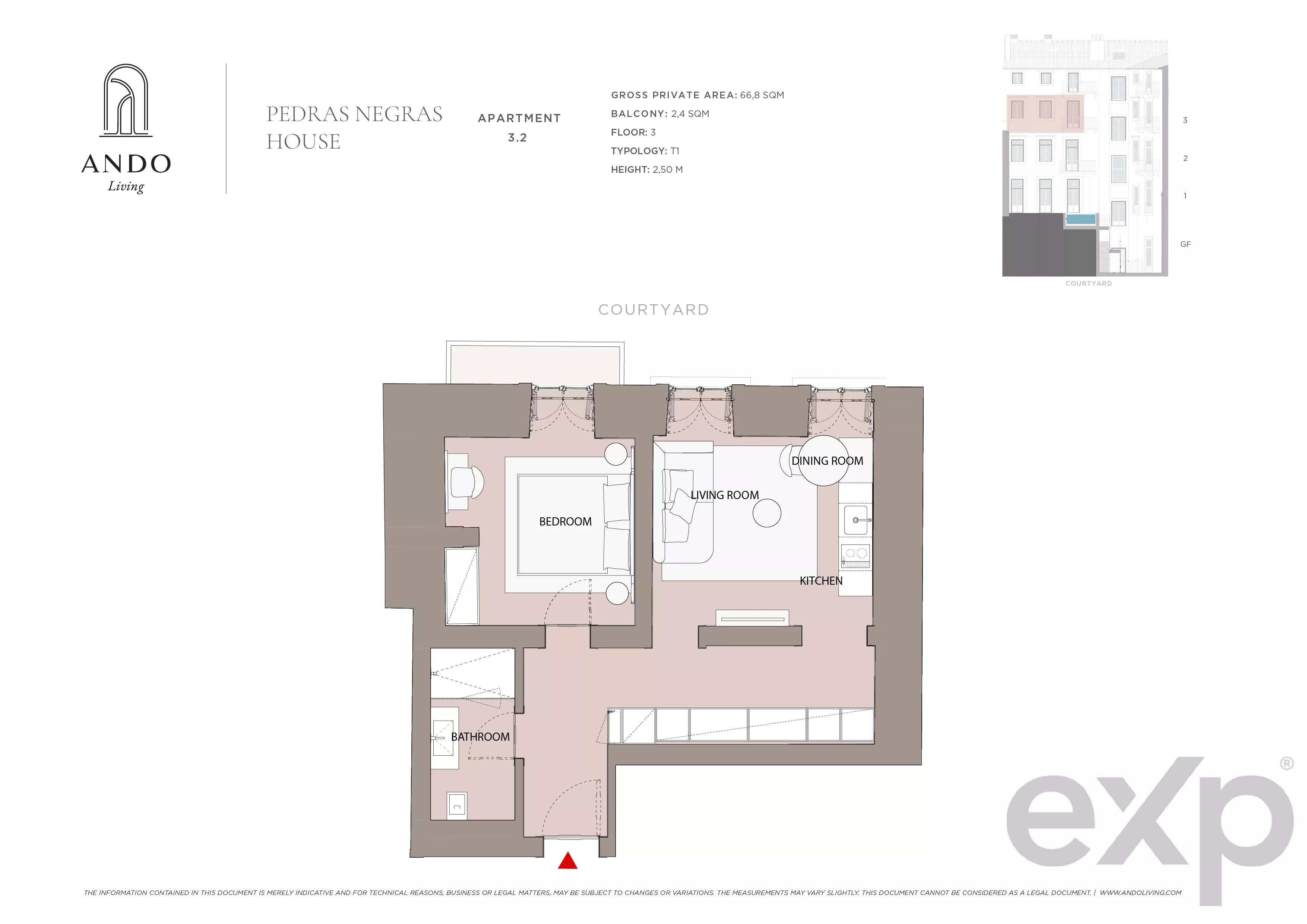 Apartamento 3.2 - Ando Living: Casa Pedras Negras 87155788 image 12