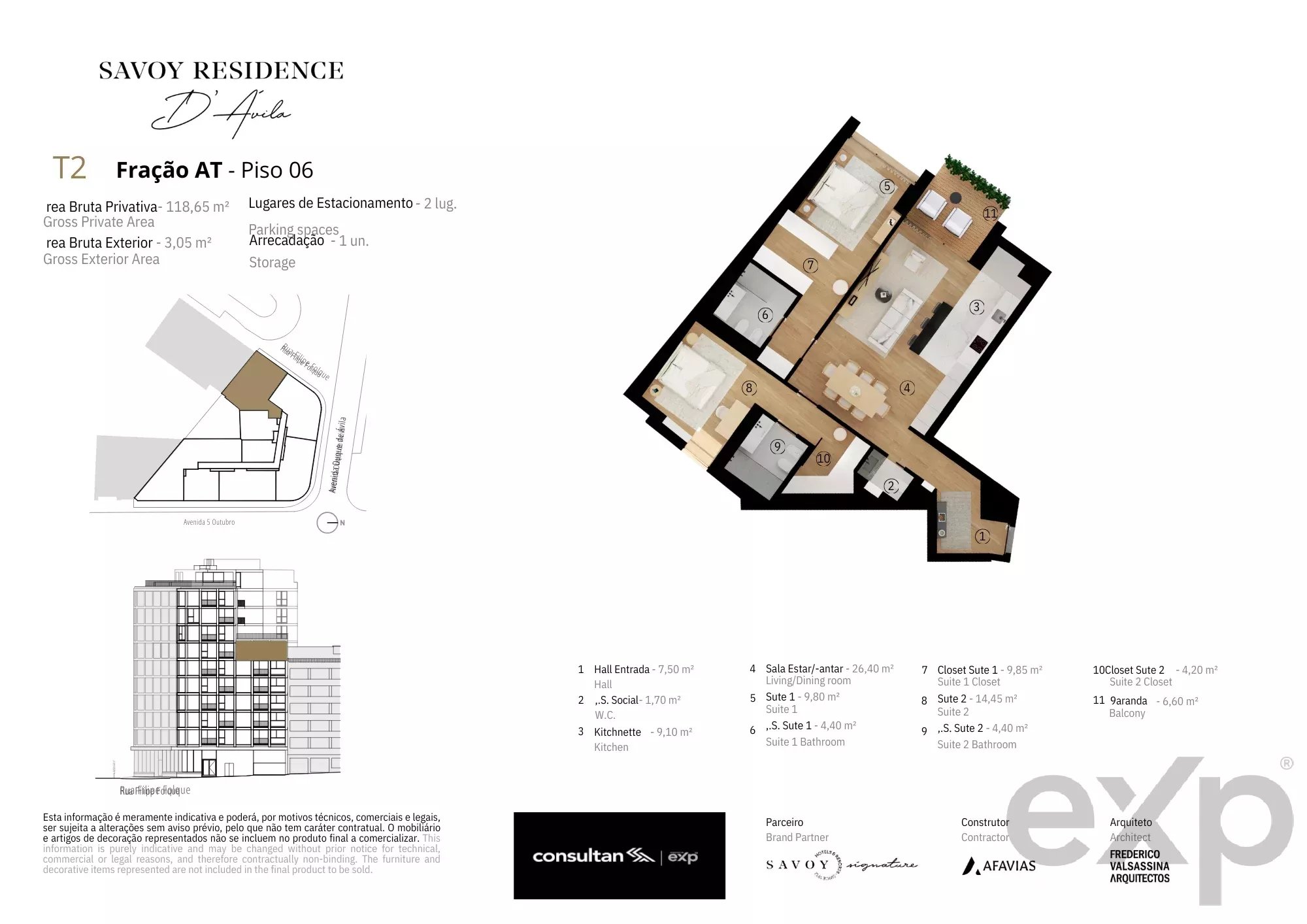 Two‑bedroom apartment, Avenida 5 de Outubro, Lisbon 87177489 image 7