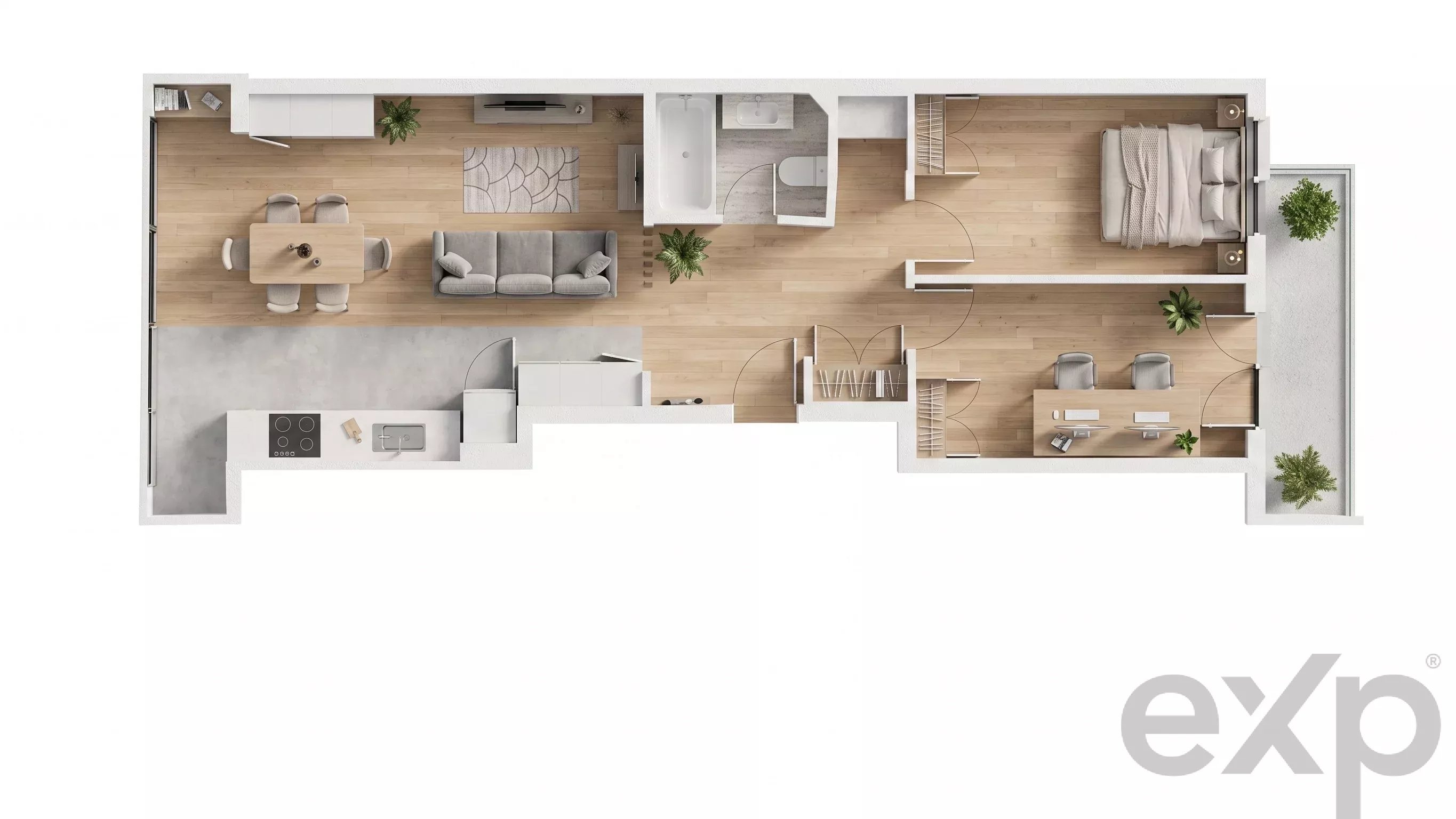 Renovated two‑bedroom apartment, Campolide 87178557 image 18