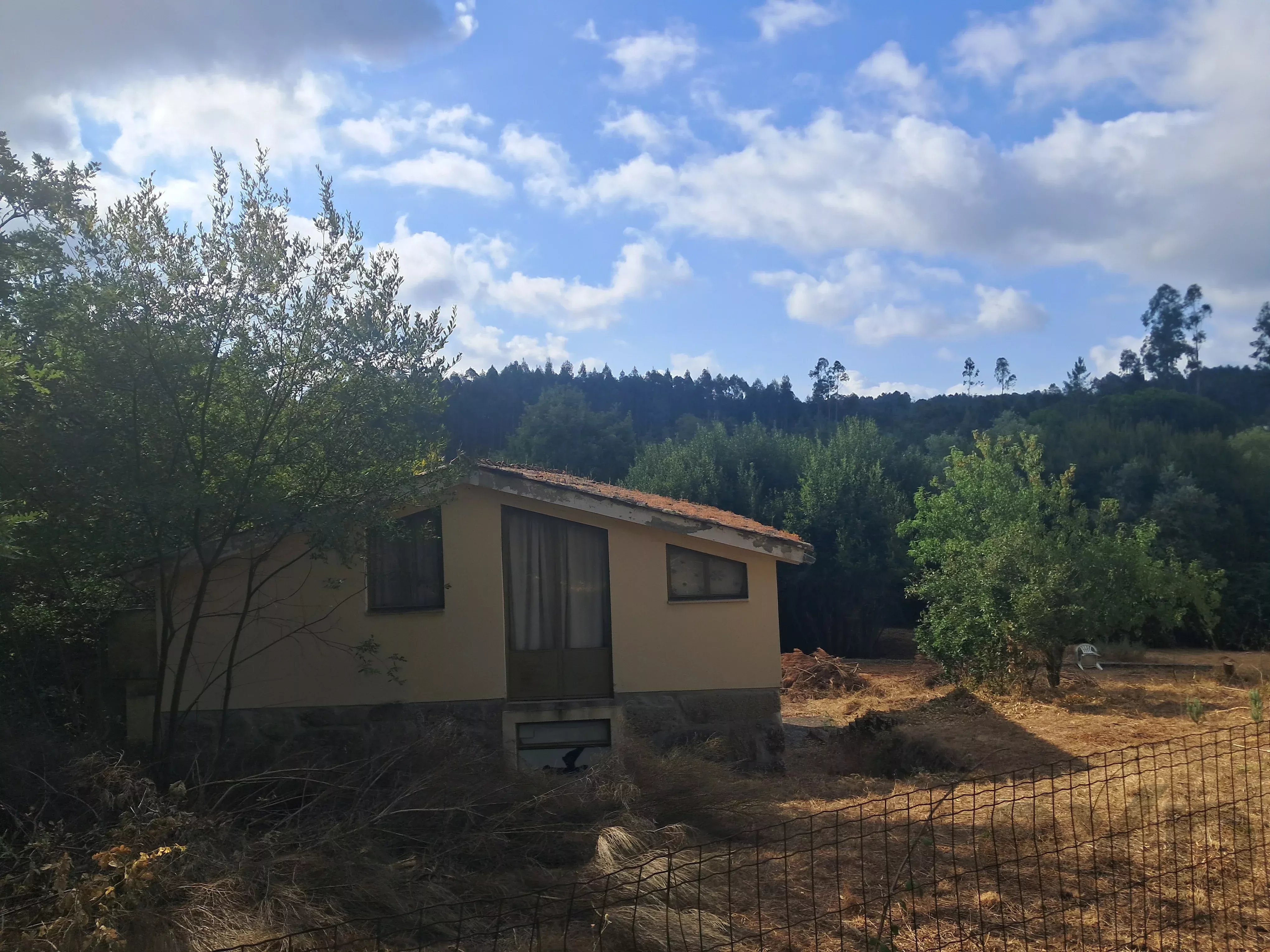 Casa de arrecadação T2 com 3.000 m² de terreno e total privacidade, a apenas 2 kms de Tábua