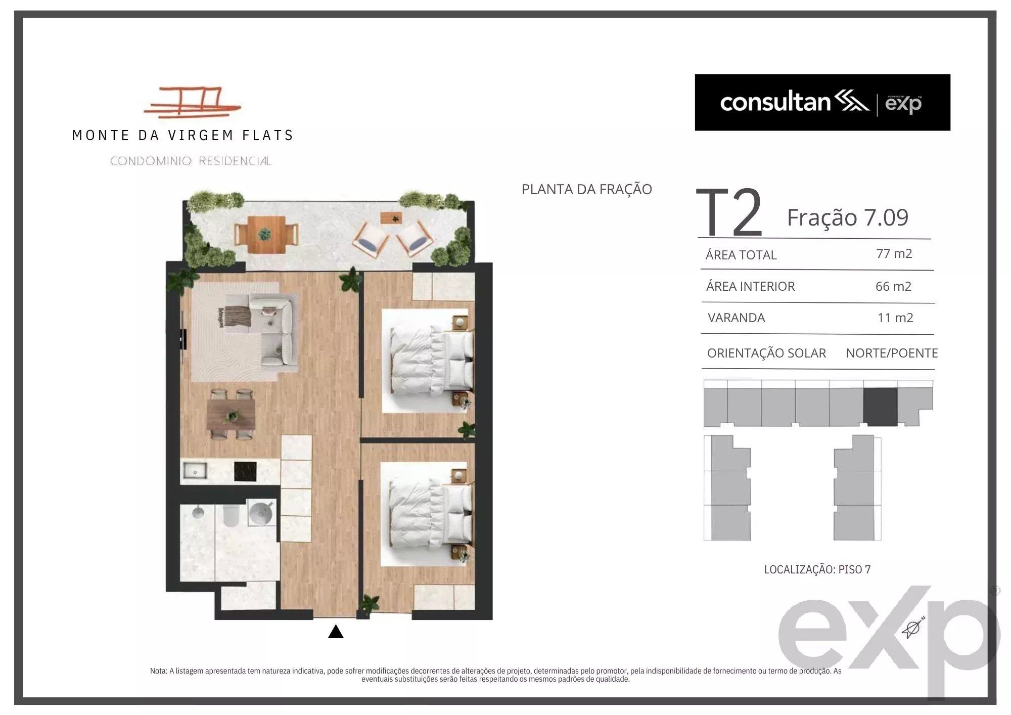 Apartamento T2 - Vila Nova de Gaia - PORTO