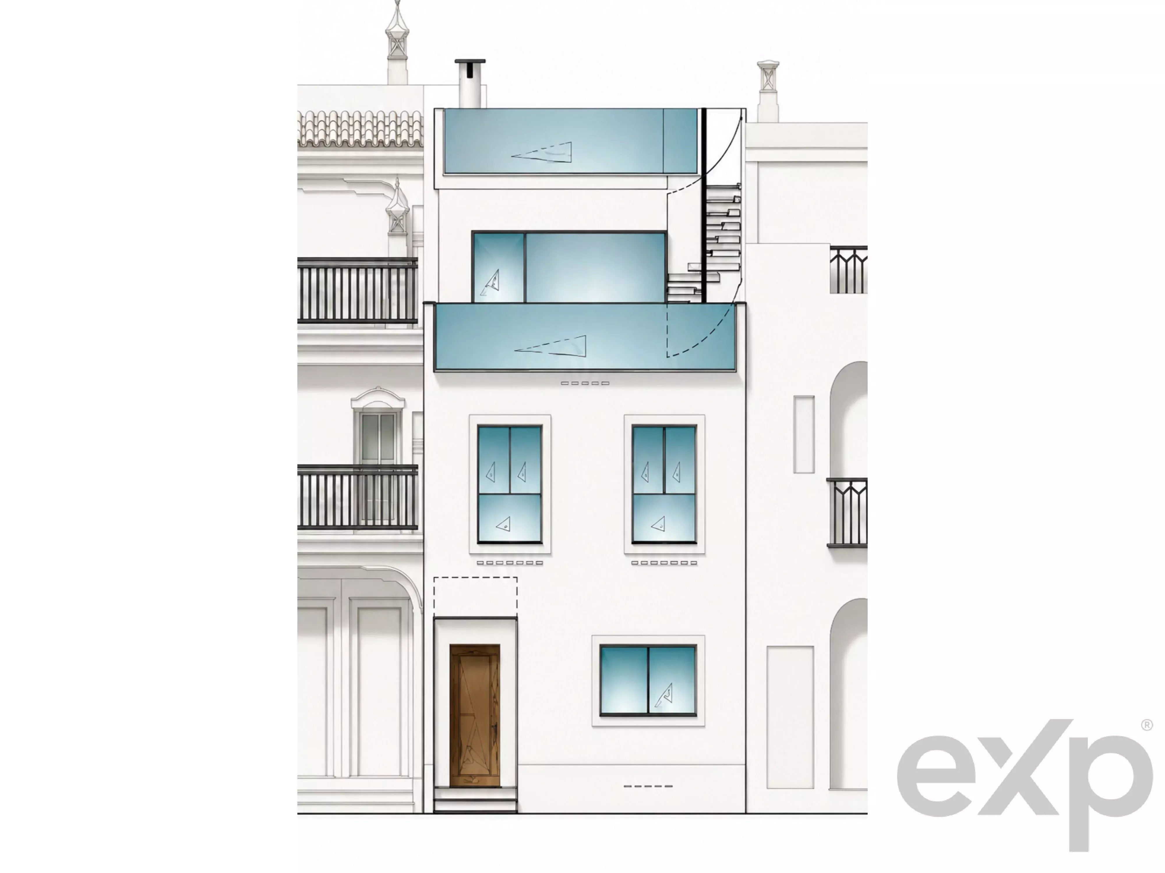 House with approved plan, 1st line front sea 87265682 image 21
