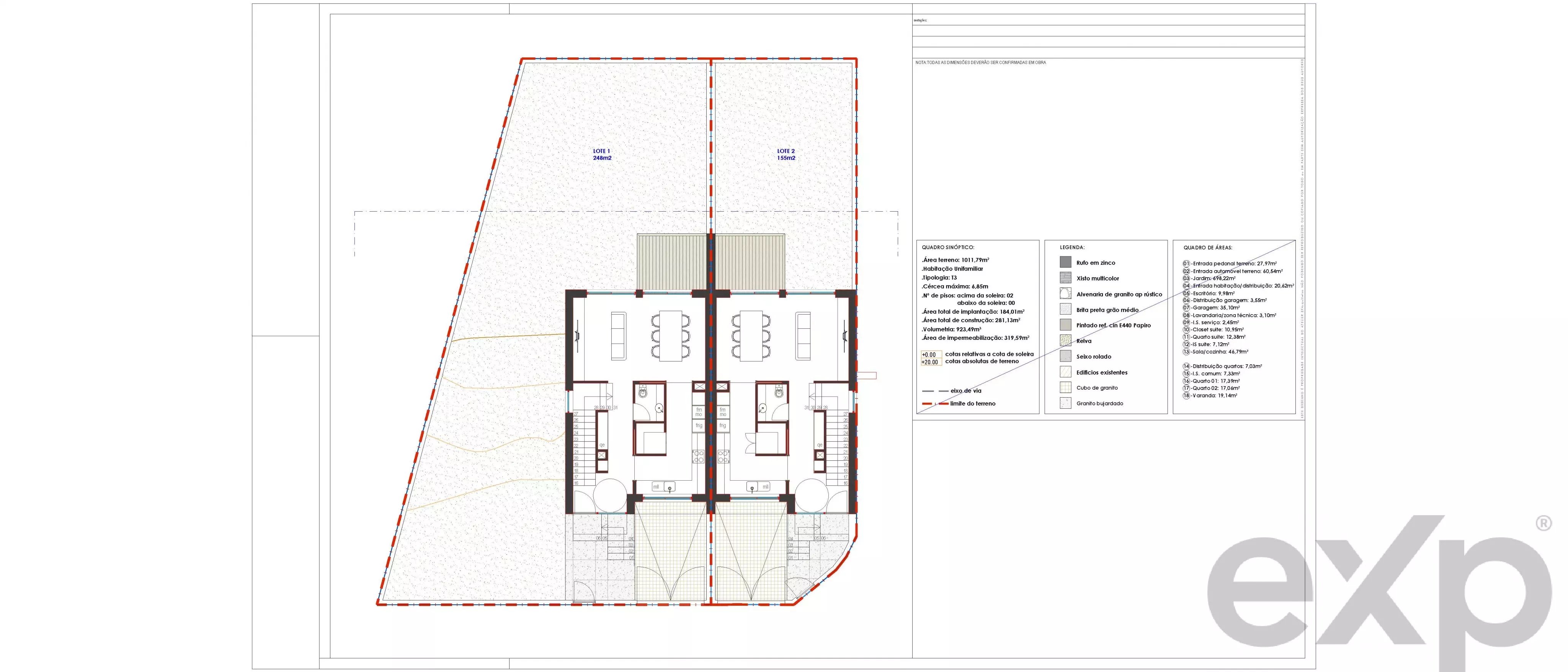 2 Plots with Approved Projects for 3-Bedroom Homes – 3 Minutes from Vila Real City Centre 4