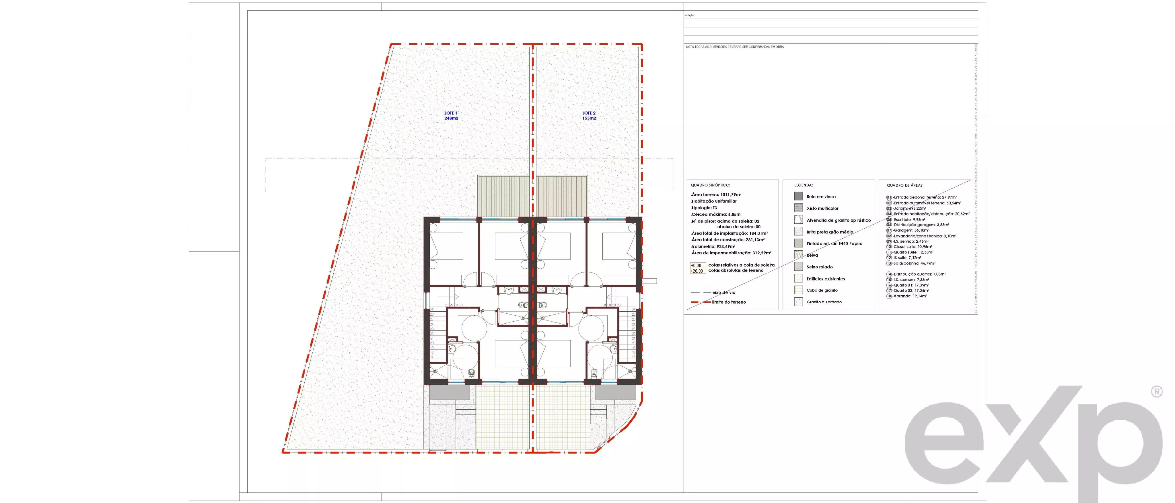 2 Plots with Approved Projects for 3-Bedroom Homes – 3 Minutes from Vila Real City Centre 5
