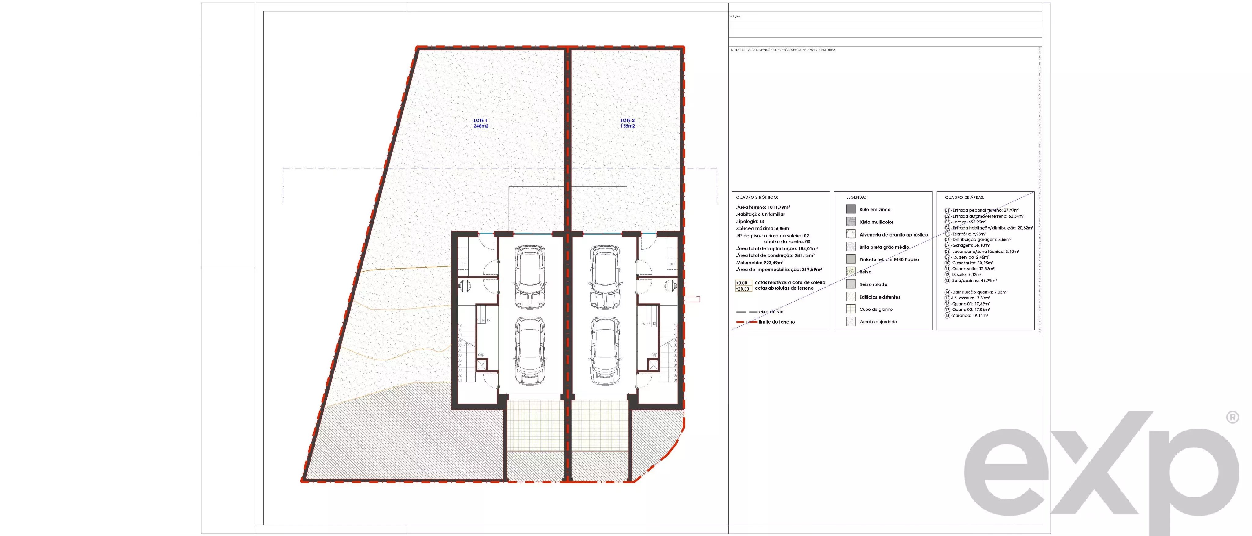 2 Plots with Approved Projects for 3-Bedroom Homes – 3 Minutes from Vila Real City Centre 3