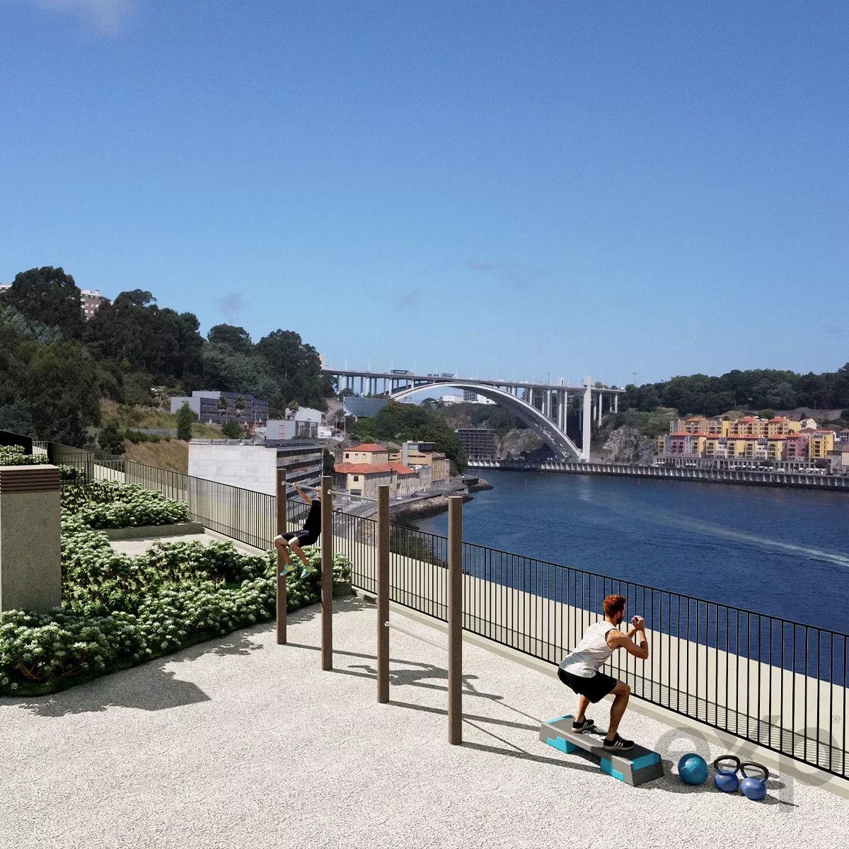 Apartamento à venda em Vila Nova De Gaia, Quinta da Fraga, Cais do Cavaco, 4400-003 Vila Nova De Gaia, 58 m²