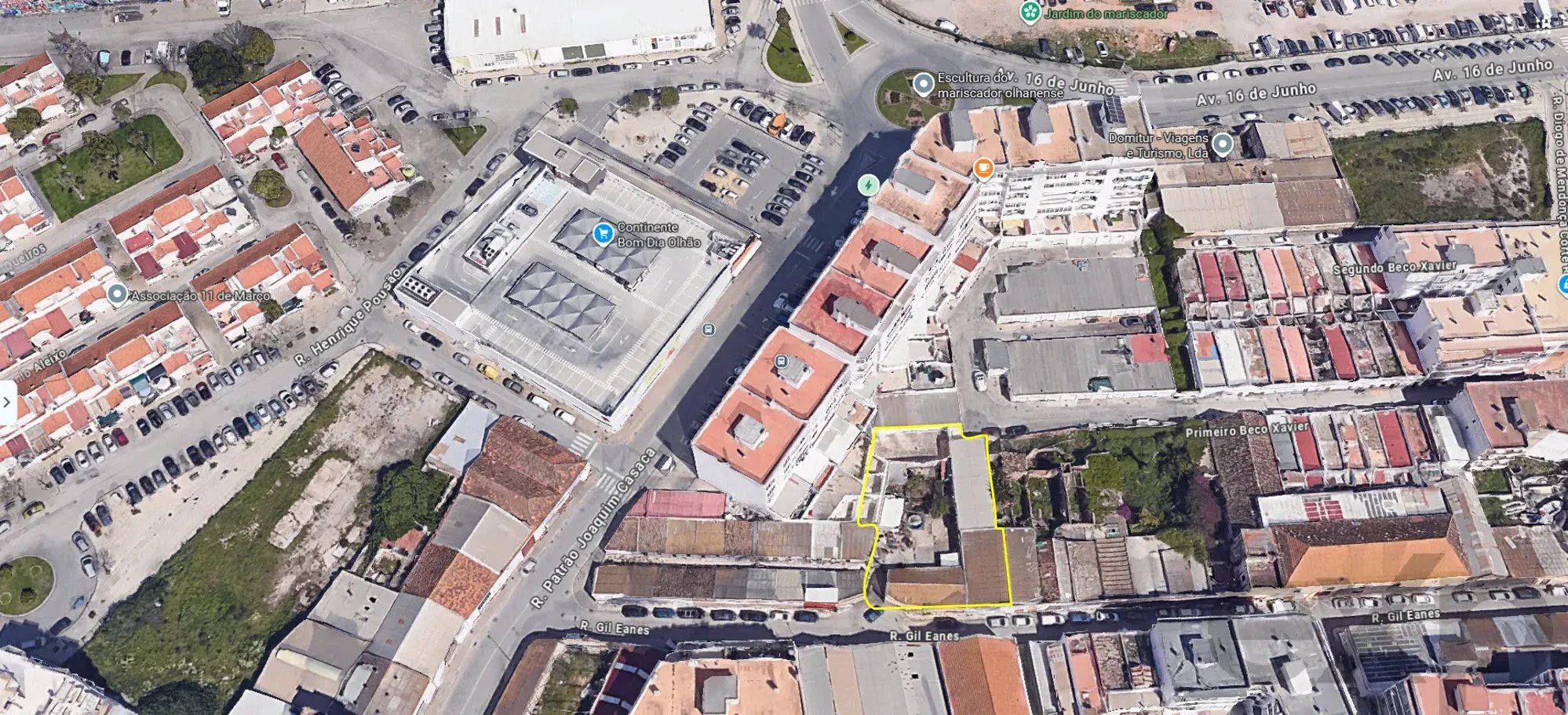 Terreno à venda em Olhão, 537 m²