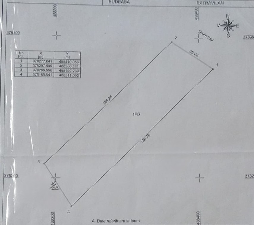 Padure de vanzare Budeasa -zona Sudeaua