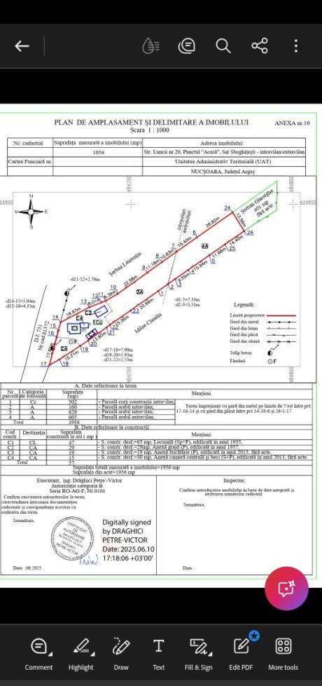Casă de vânzare în Nucșoara – Sboghițești, teren 2400 mp
