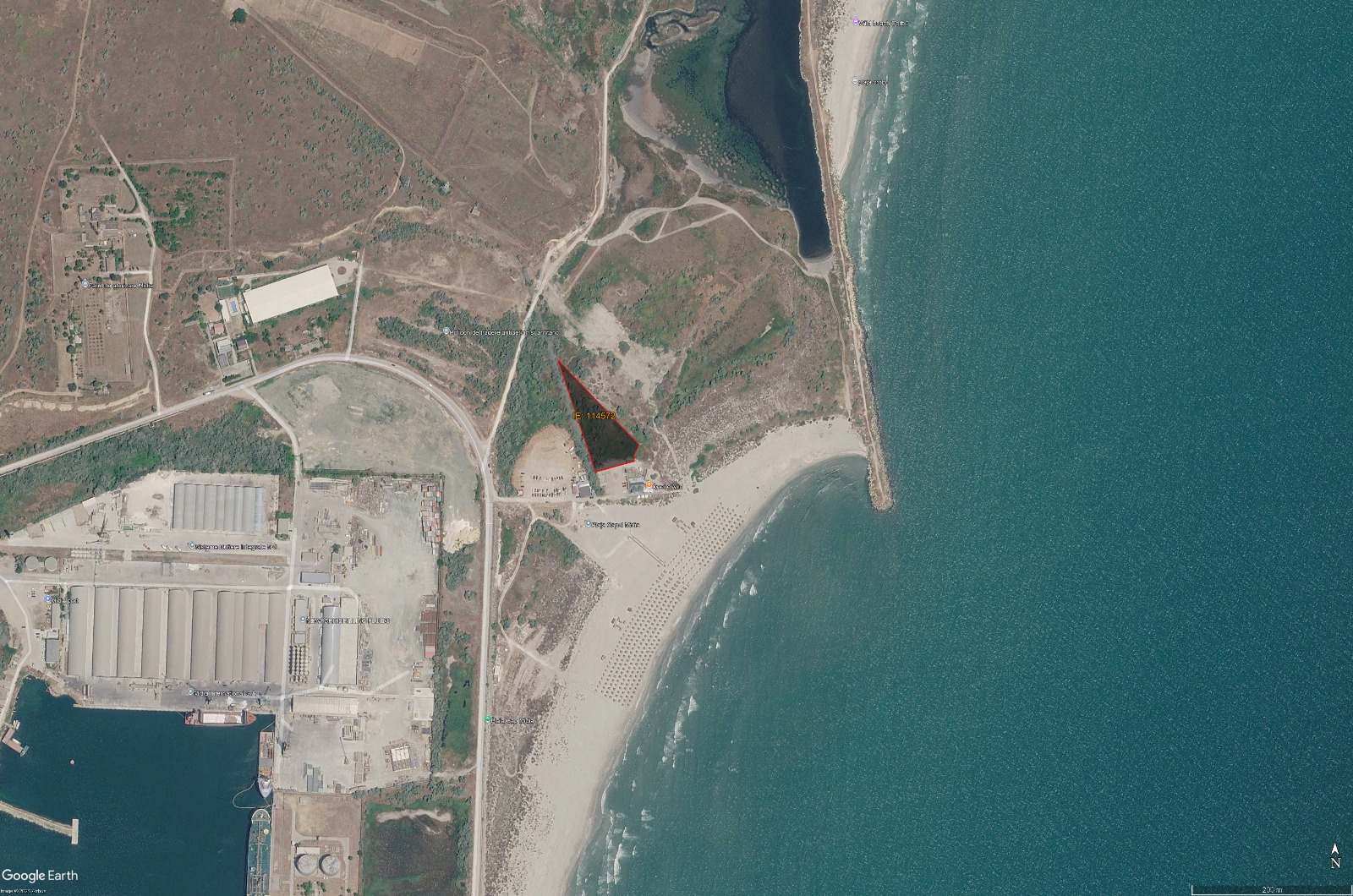 De vânzare teren extravilan 5000 m², Loc. Corbu ( Port Midia ) , Jud. Constanta
