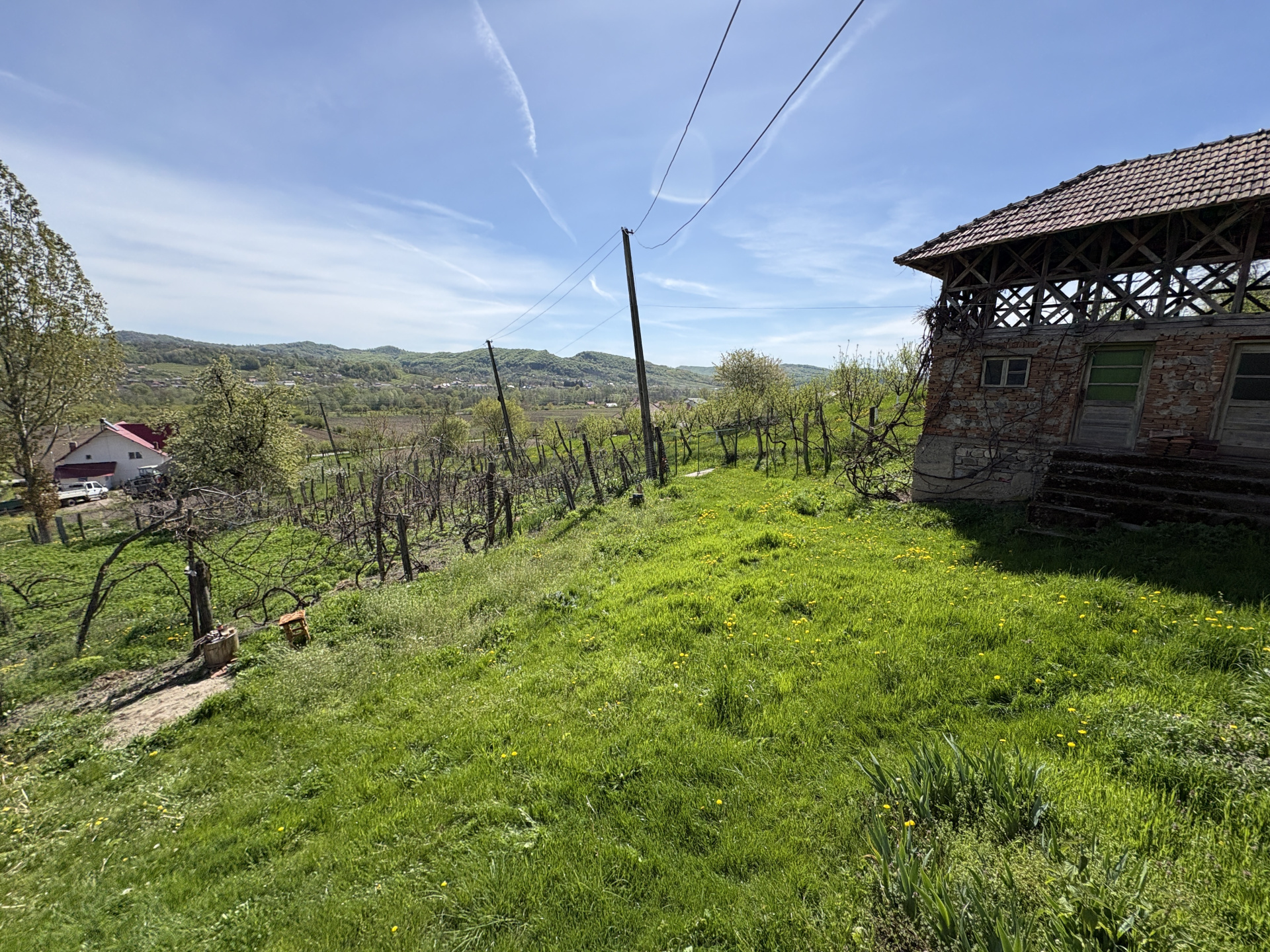 Casă la roșu + 2 case tradiționale | 14.613 mp teren | Aproape de A1 Tigveni