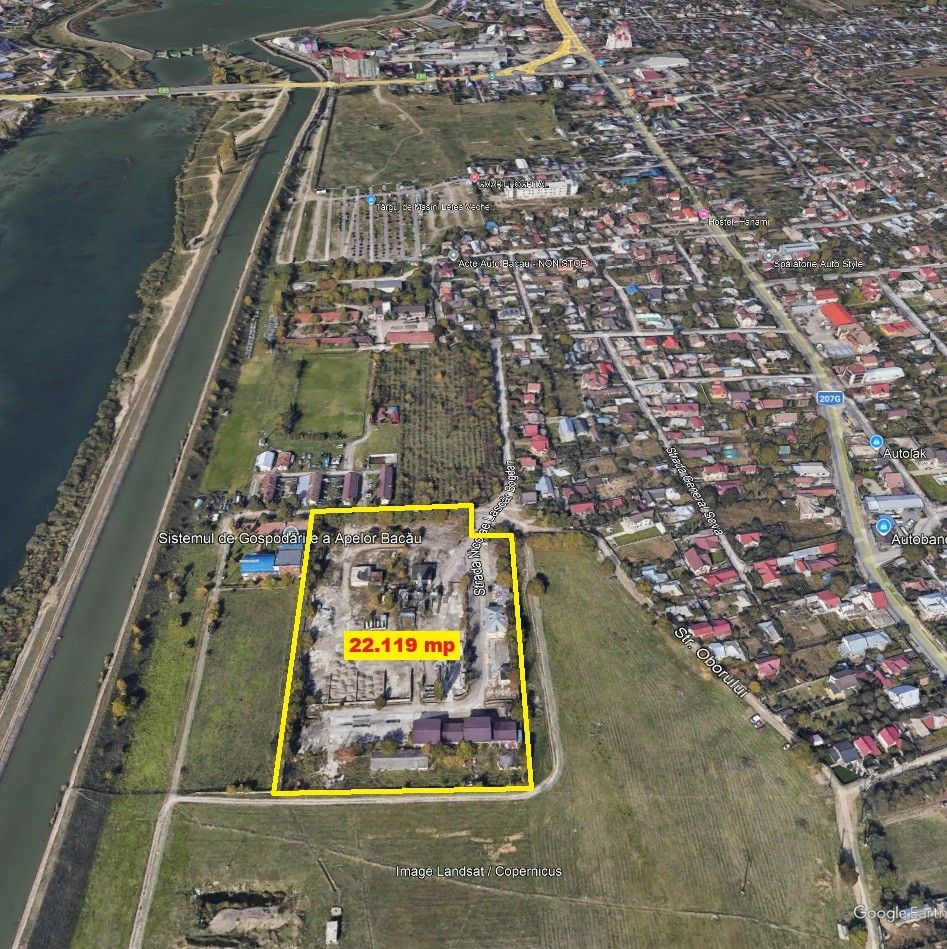 Industrial space with 22,119 sqm land for sale in Serbanesti area 2