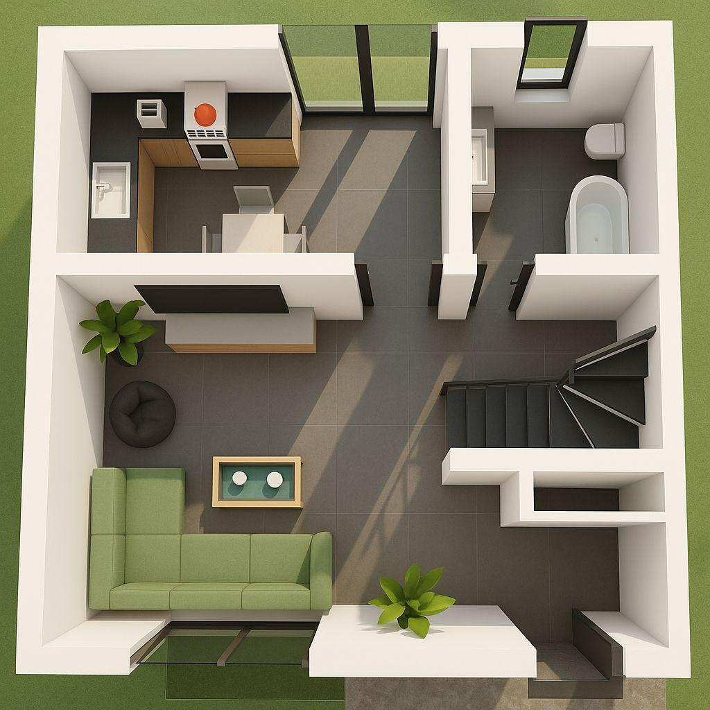 Triplex house for sale in Dancu – modern comfort, efficiency and tranquility! 5