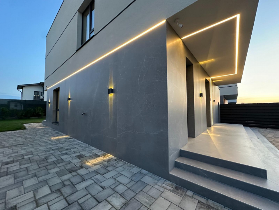 0% Commission | Finished Modern Villa 5 Rooms 330 sqm Land 500 sqm Pipera-Tunari 3