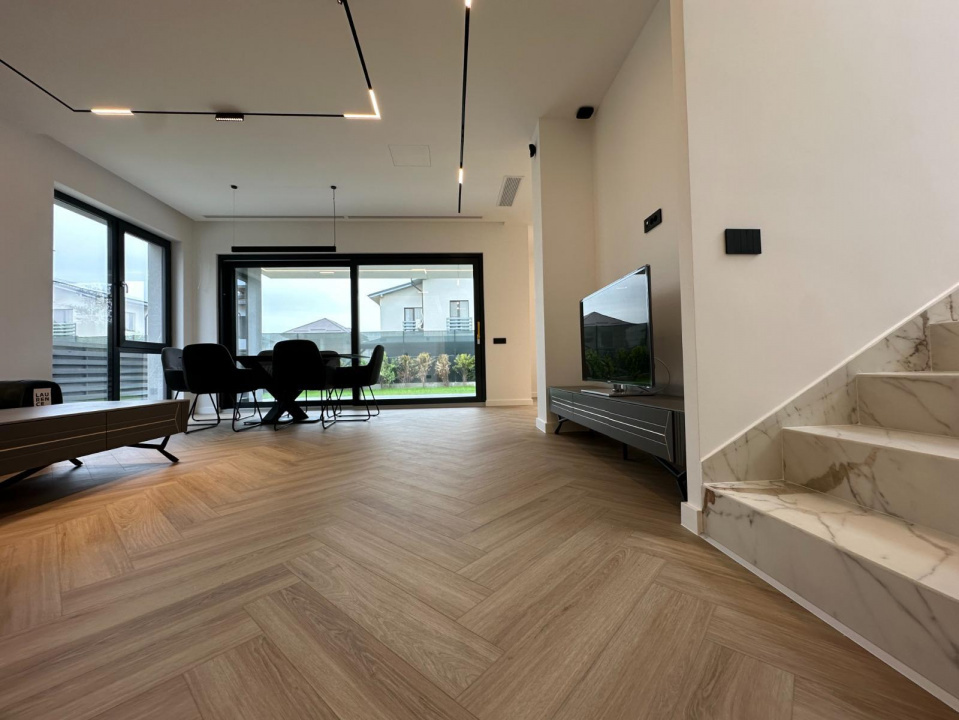 0% Commission | Finished Modern Villa 5 Rooms 330 sqm Land 500 sqm Pipera-Tunari 5