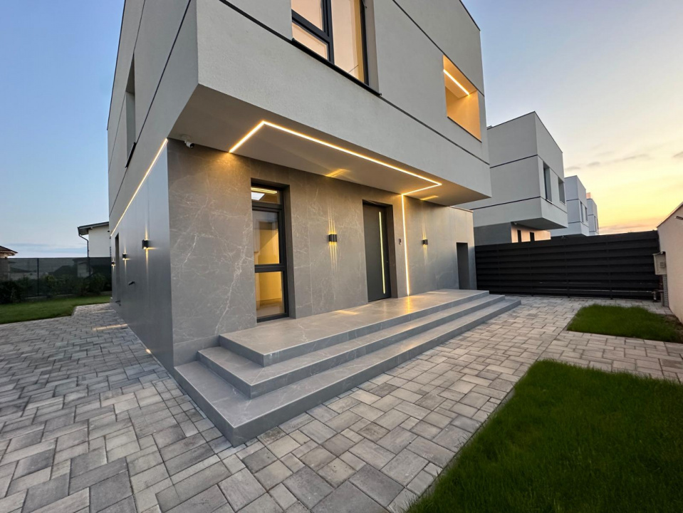 0% Commission | Finished Modern Villa 5 Rooms 330 sqm Land 500 sqm Pipera-Tunari 4