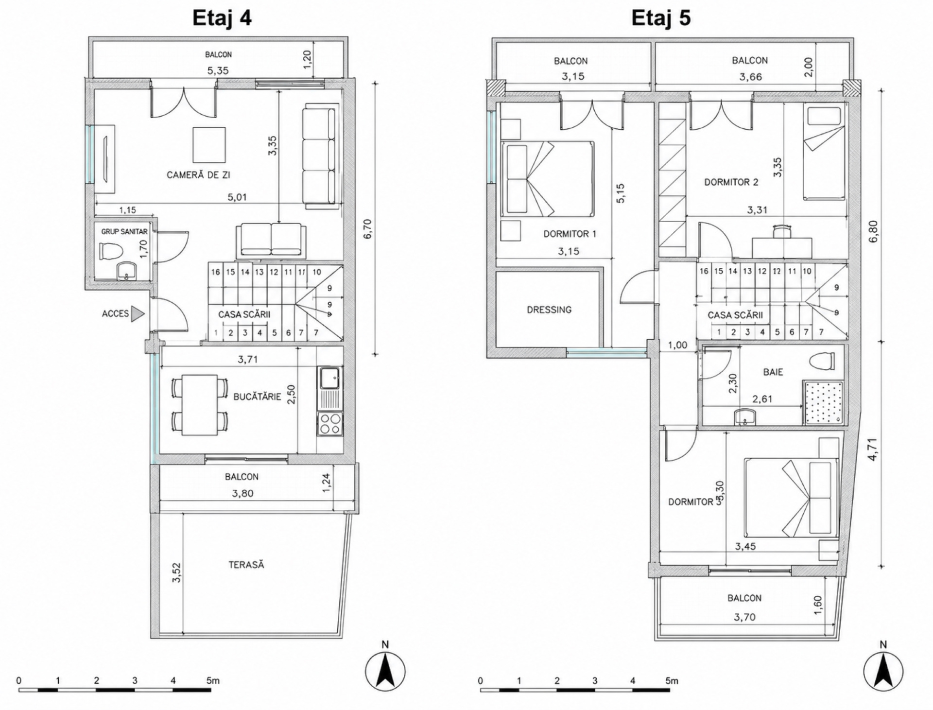 Penthouse Duplex with Panoramic Terraces | 3 Bedrooms | Volos, Greece 2