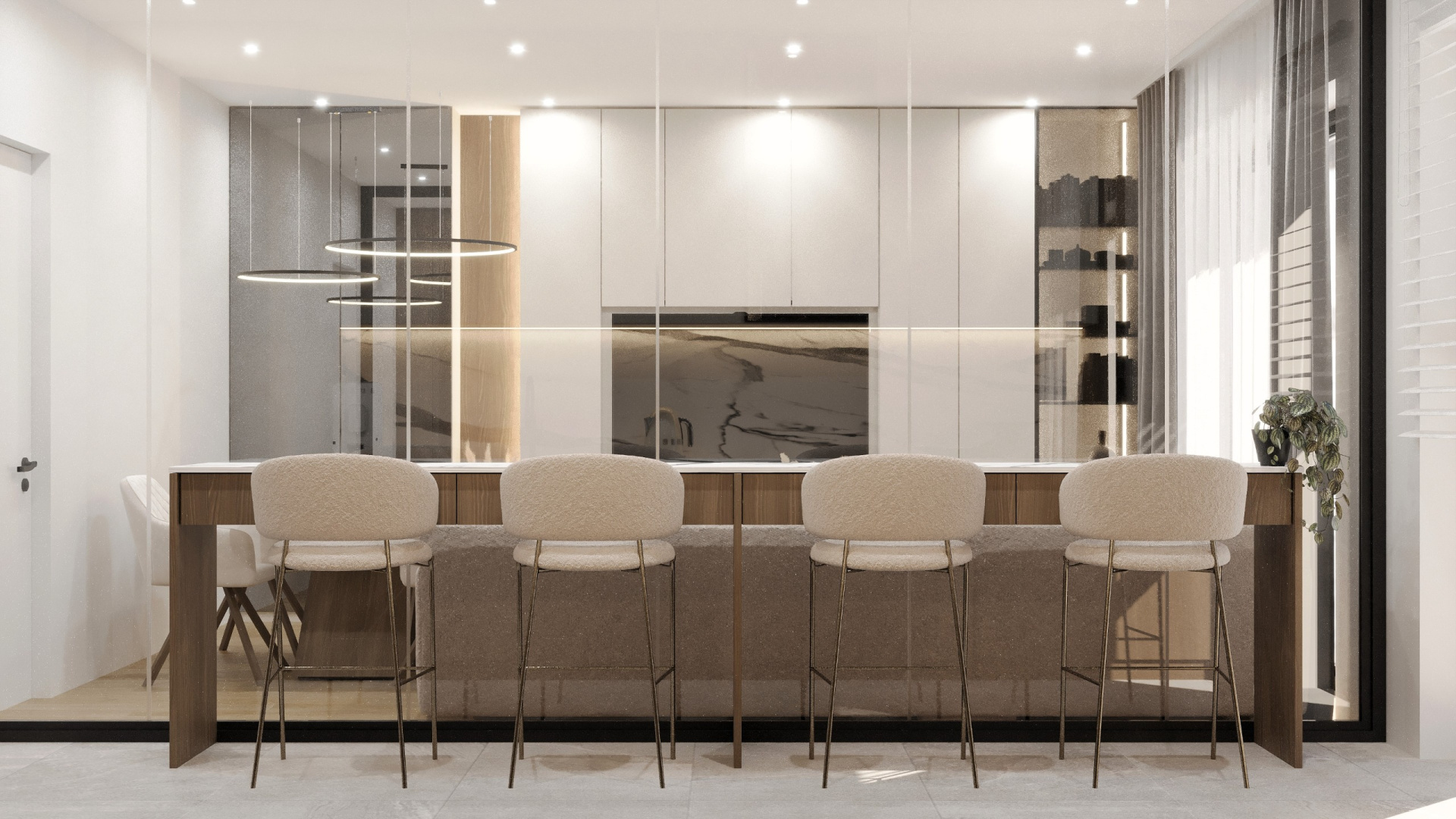 Apartament de 3 camere de inchiriat- Nusco City- mobilat utilat + 2 parcari