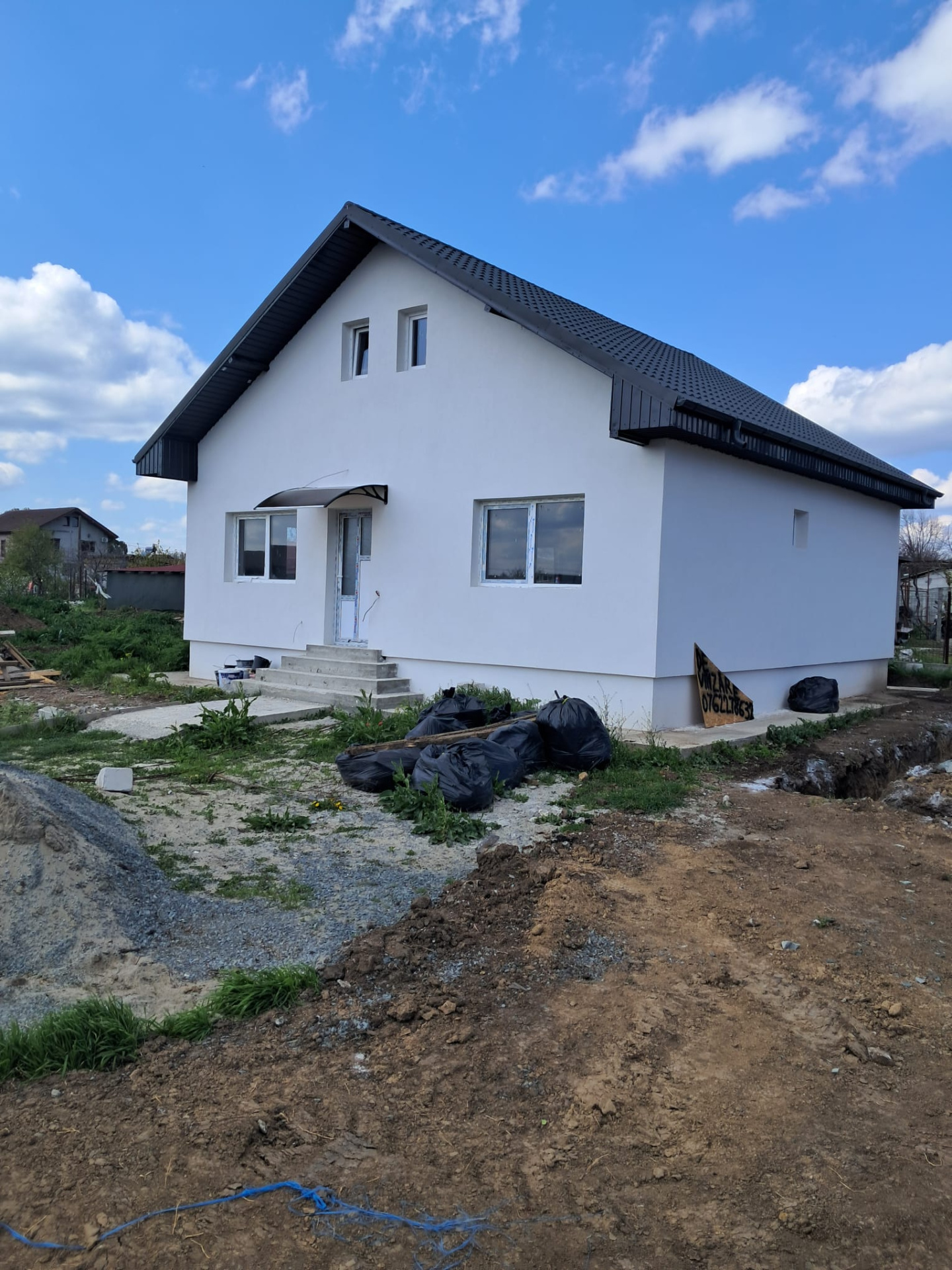 House for sale + mansard, 4 bedrooms, 115 m², Lumina, Constanta County