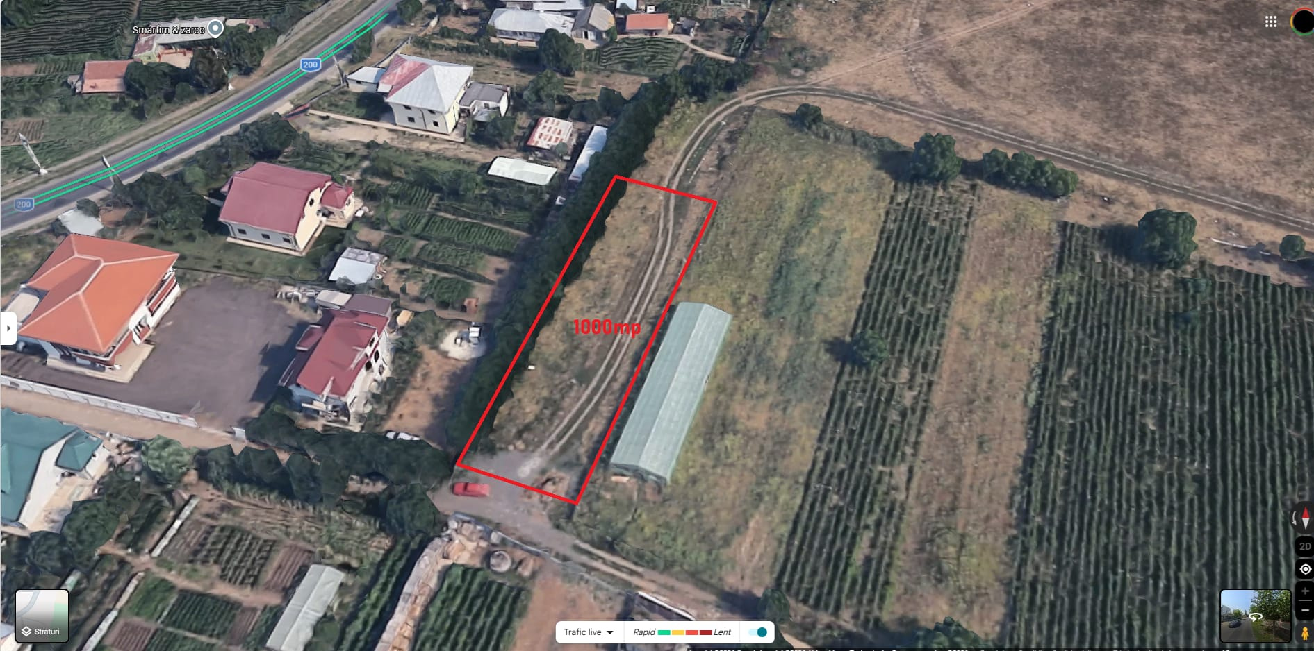Urban Land Stefanestii de Jos 1,000 sqm 2