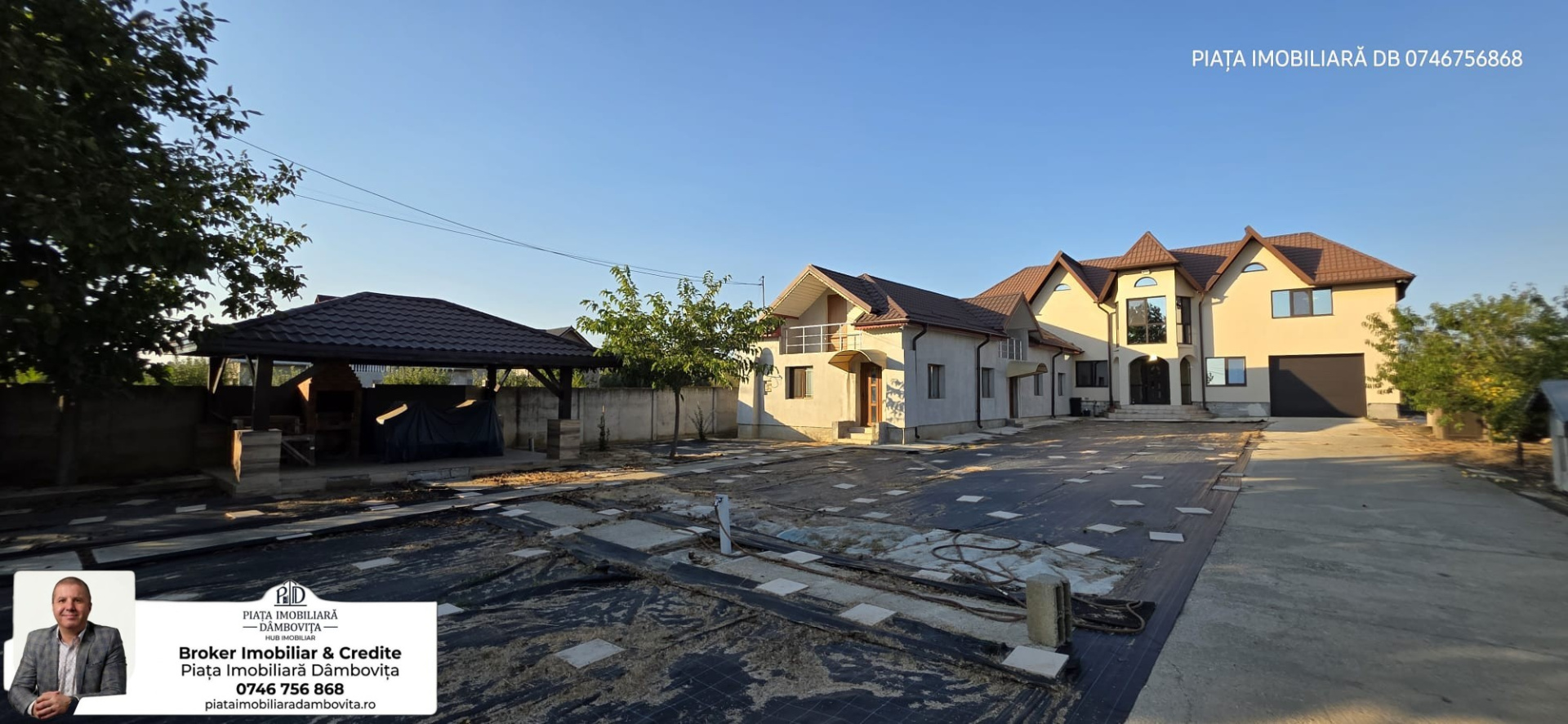 🏡 Vilă Impunătoare cu 9.800 mp Teren – Bungetu, Dâmbovița | Oază de Liniște
