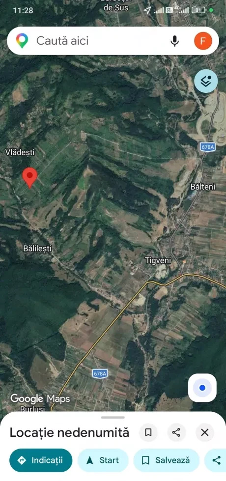 Teren extravilan de vânzare Tigveni | 4.944 mp | Panoramă superbă
