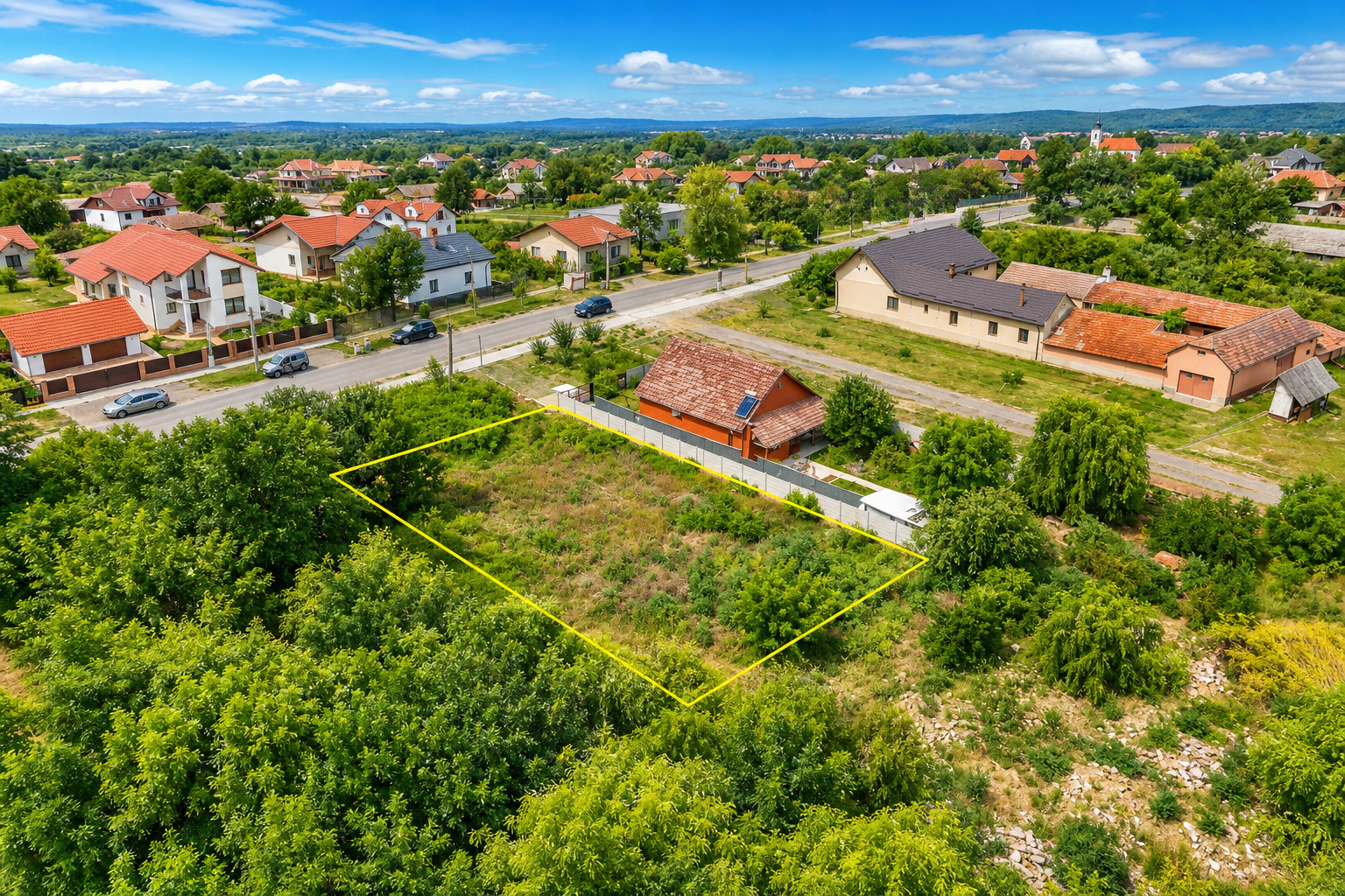 0% COMMISSION BUILDABLE LAND 500 SQM SANMIHAIU ROMAN / ALL UTILITIES 3