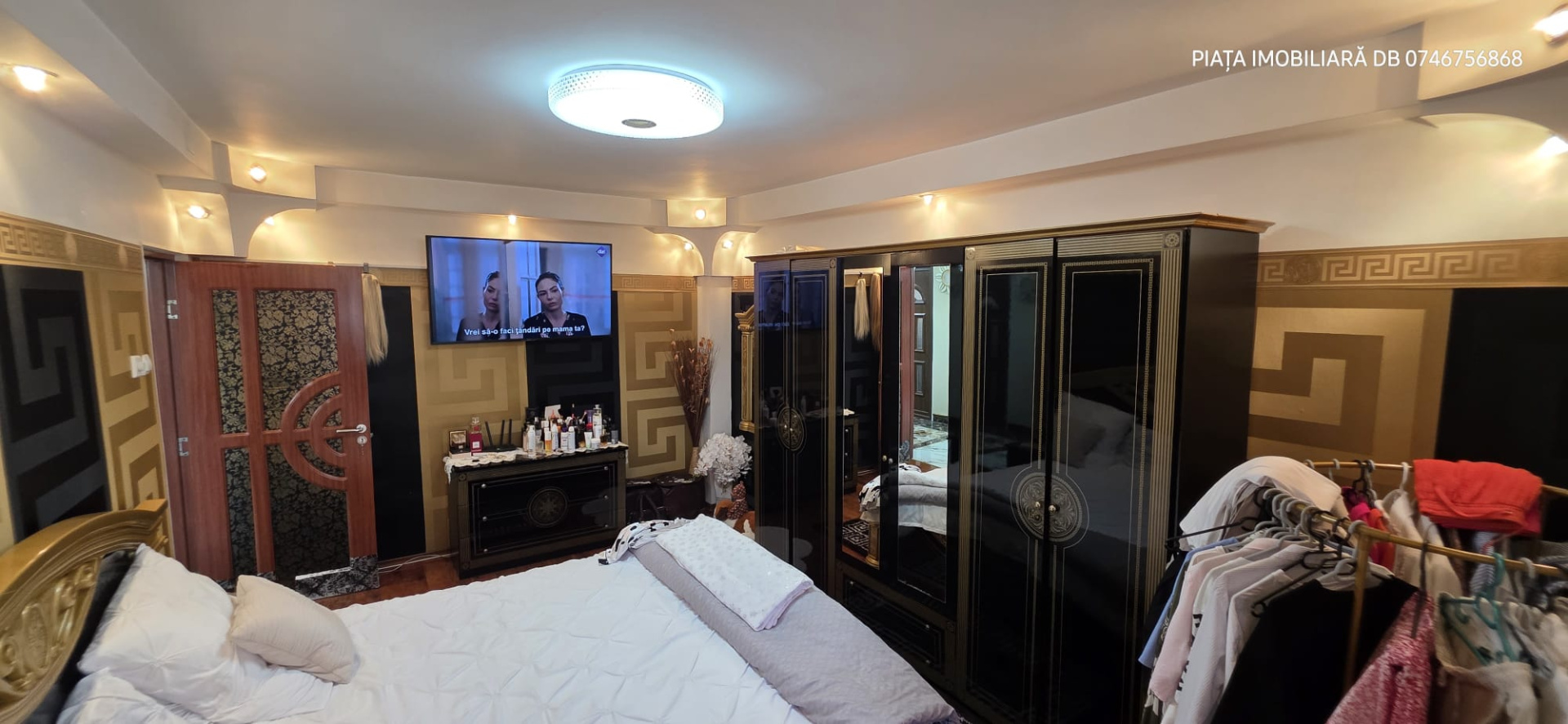 Apartament unic de 4 camere (reorganizat inteligent), Mobilat & Utilat - etaj 2