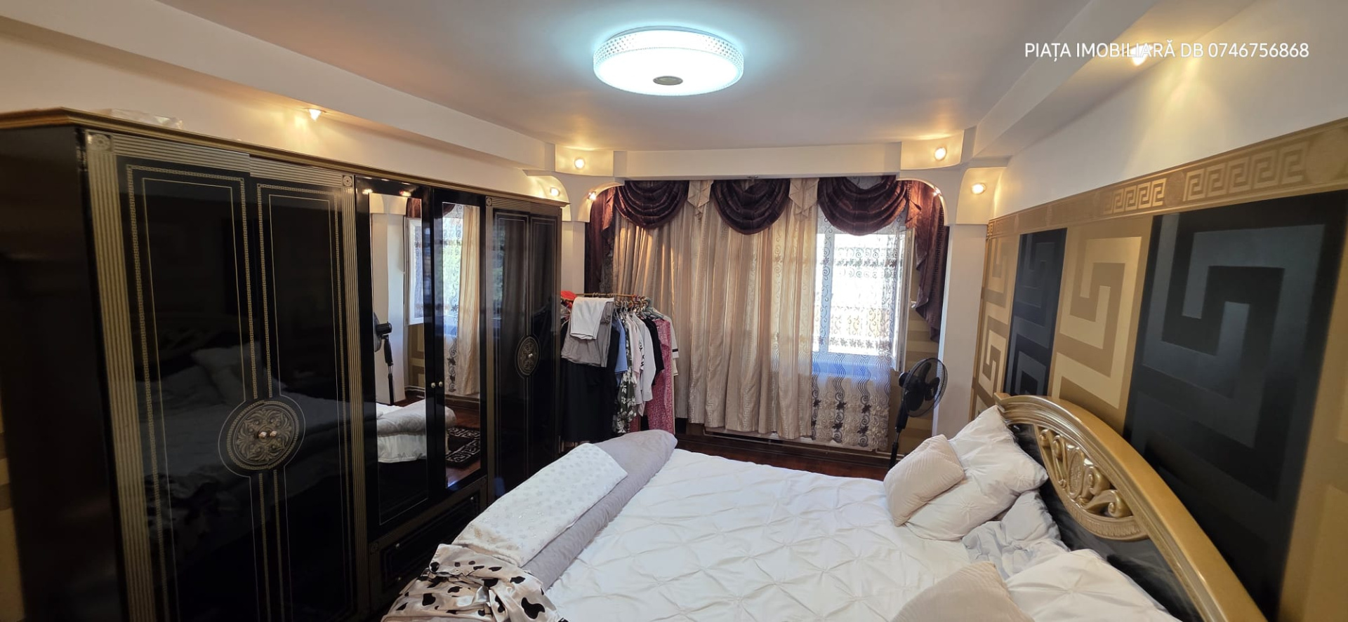 Apartament unic de 4 camere (reorganizat inteligent), Mobilat & Utilat - etaj 2