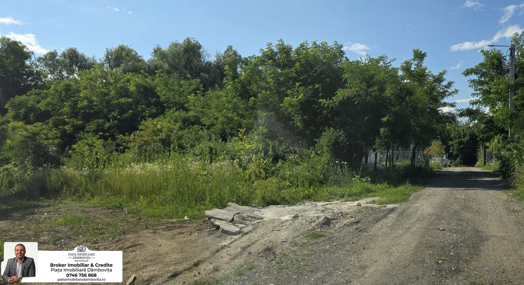 Teren intravilan 670 mp – Viforâta, com. Aninoasa, jud. Dâmbovița