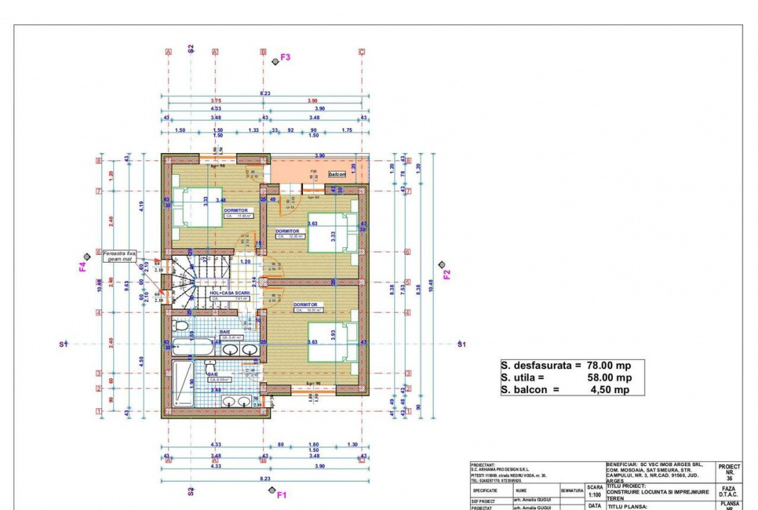 Case moderne de vânzare – Trivale, Str. Câmpului, Pitești