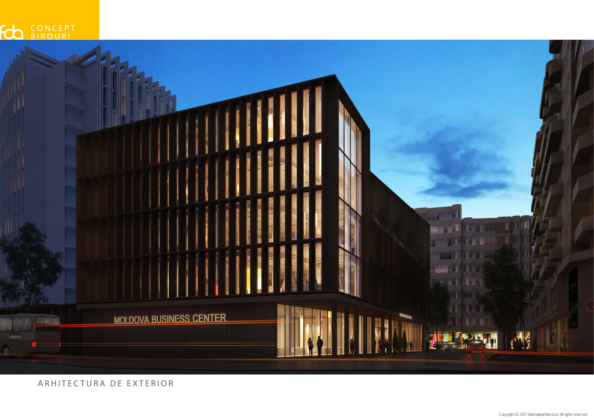 Office de închiriat în BC Bacau, 3562 m²