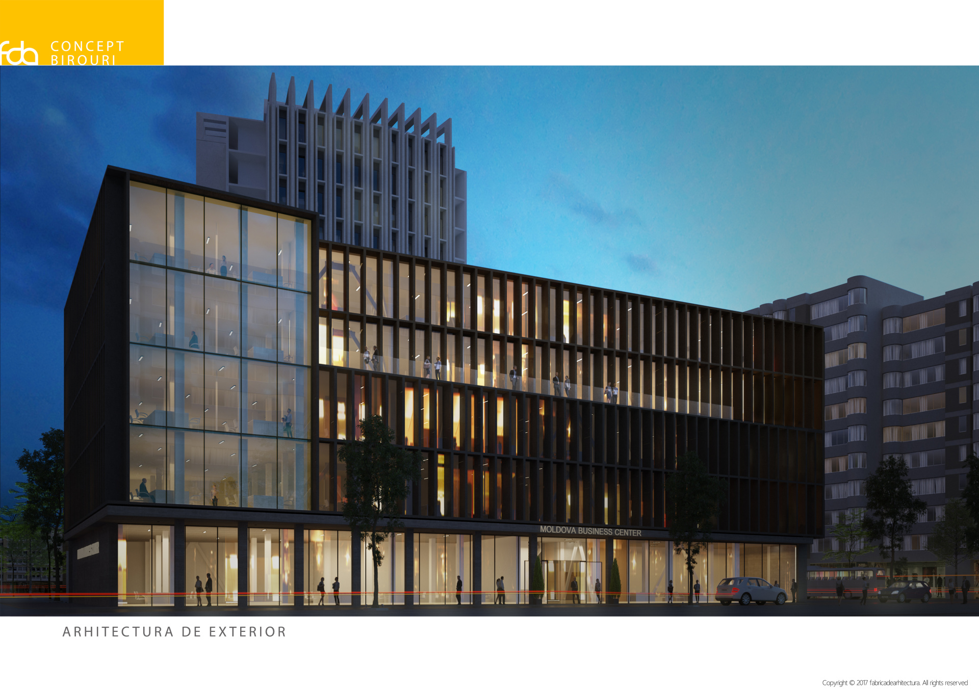 Office de închiriat în BC Bacau, 3562 m²