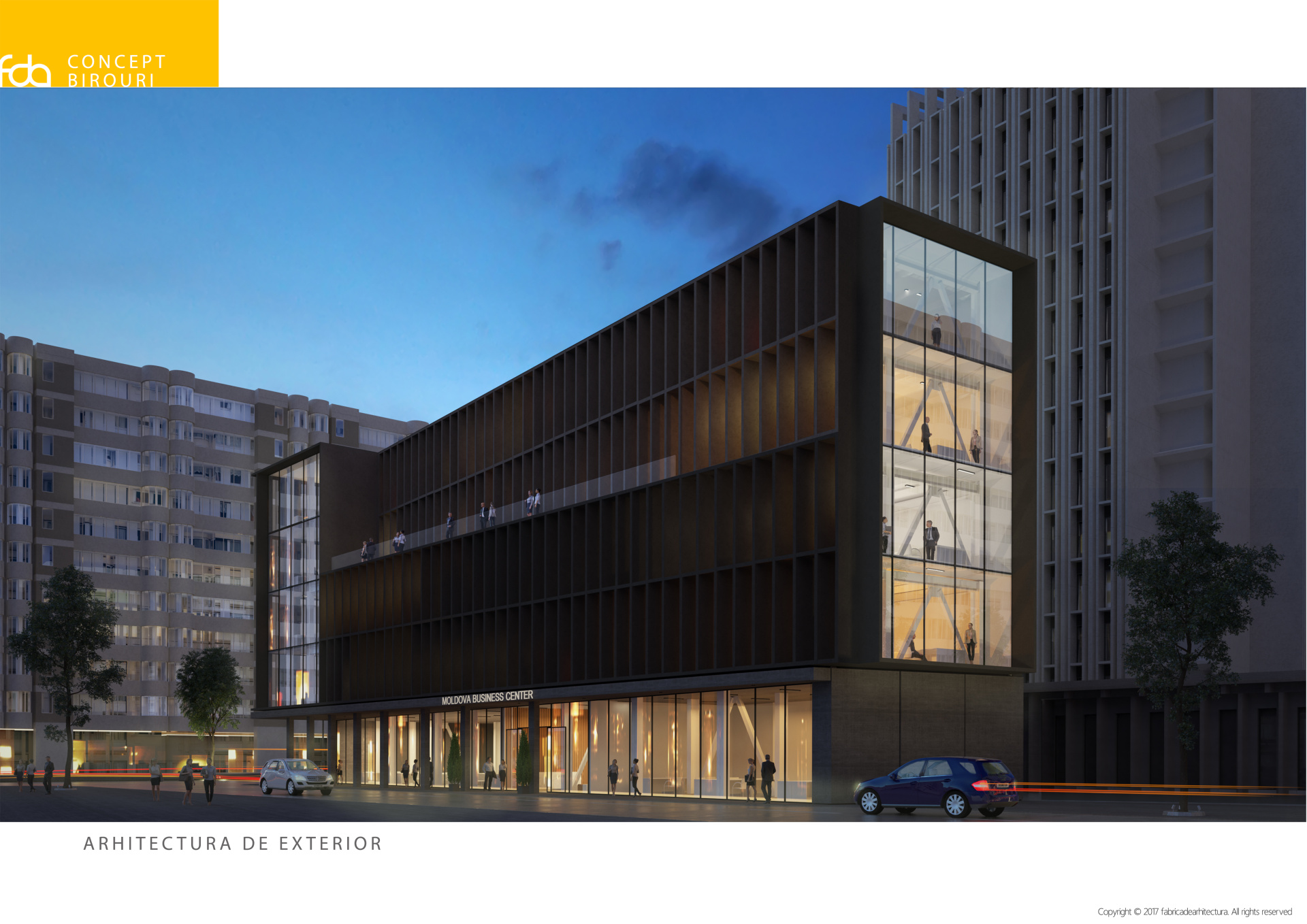 Office de închiriat în BC Bacau, 3562 m²