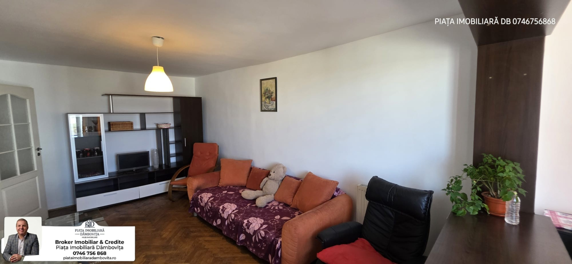 Apartment de închiriat în DB Targoviste, 58 m²