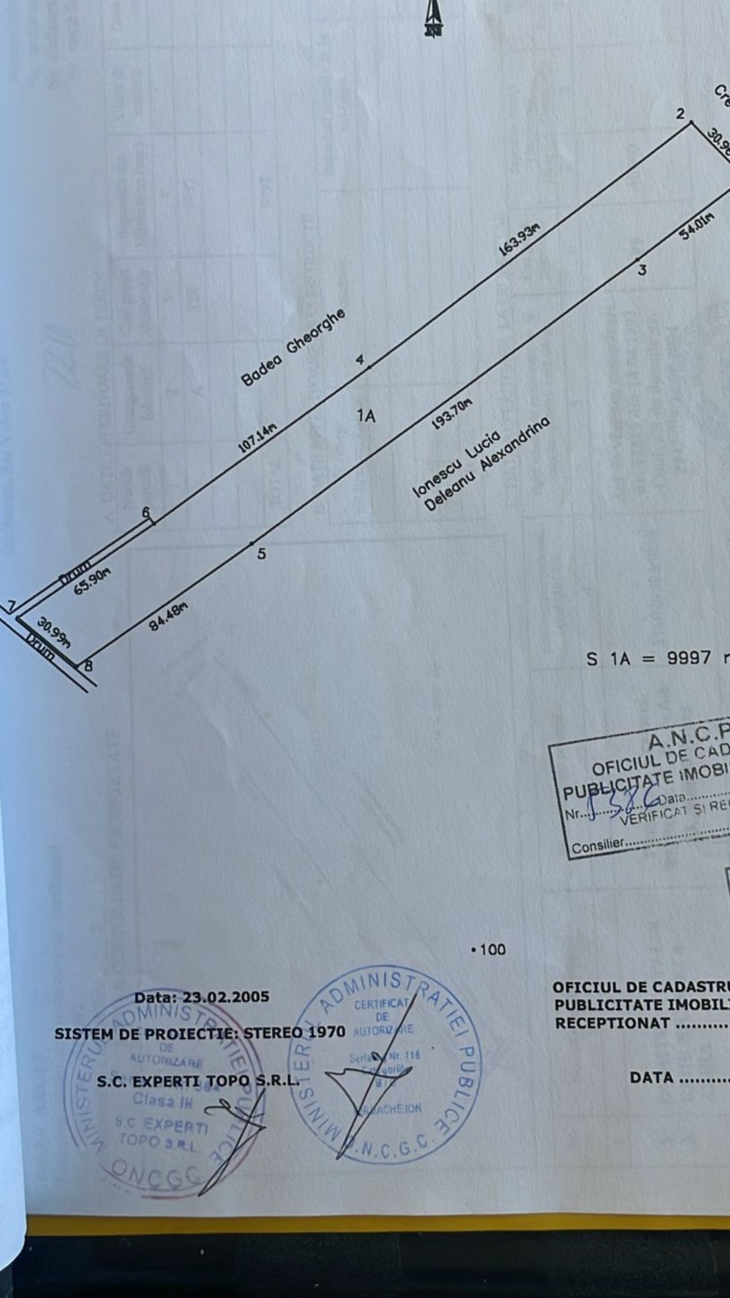 Land de vânzare în AG Stefanesti