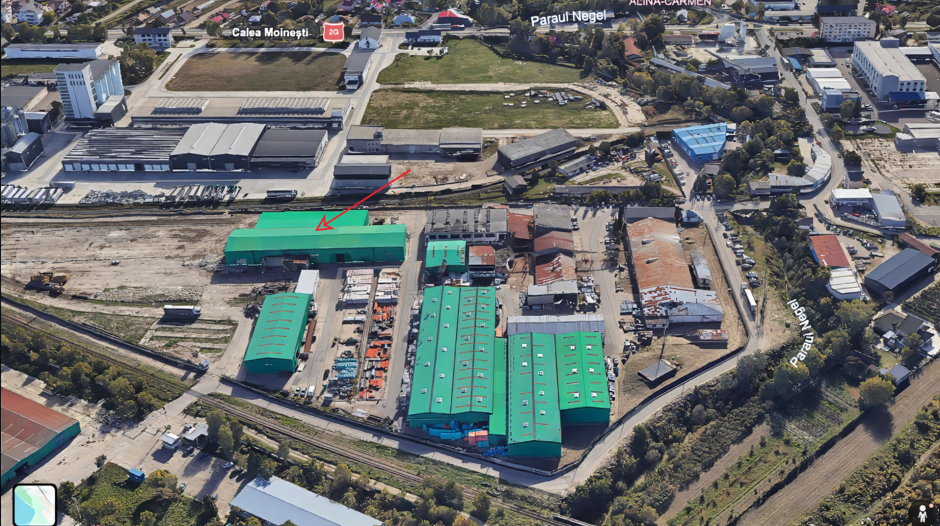 Industrial de închiriat în BC Bacau, 3096 m²
