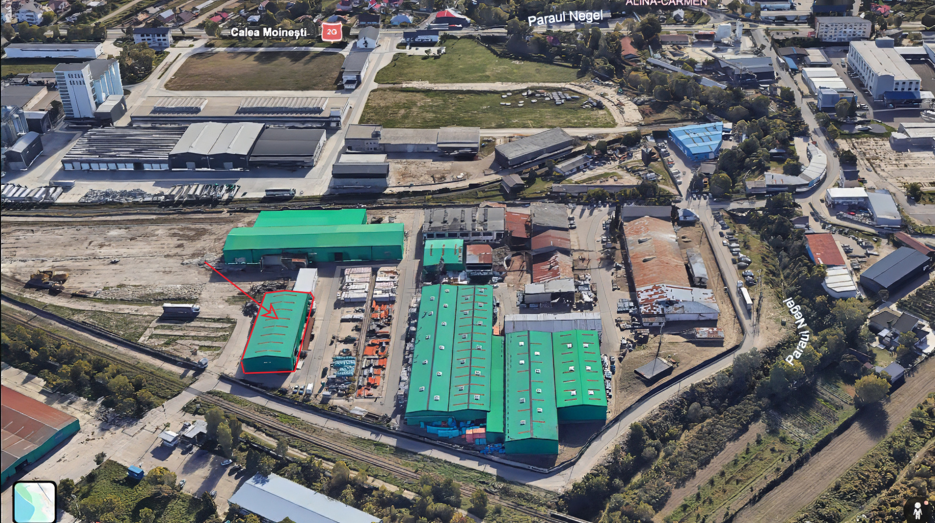 Industrial de închiriat în BC Bacau, 997 m²