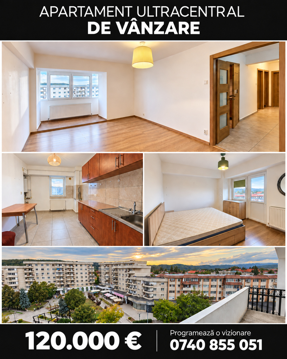Apartament de vânzare în PH Campina, 80 m²