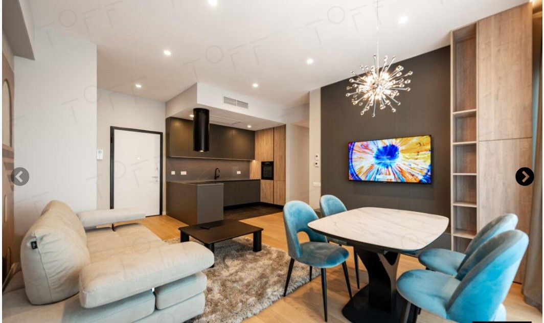 Apartament de vanzare 3 camere mobilat integral- One Verdi Park