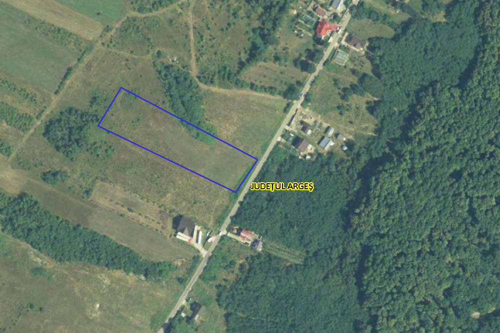 Teren de vânzare în Budeasa, zona Ciobotea