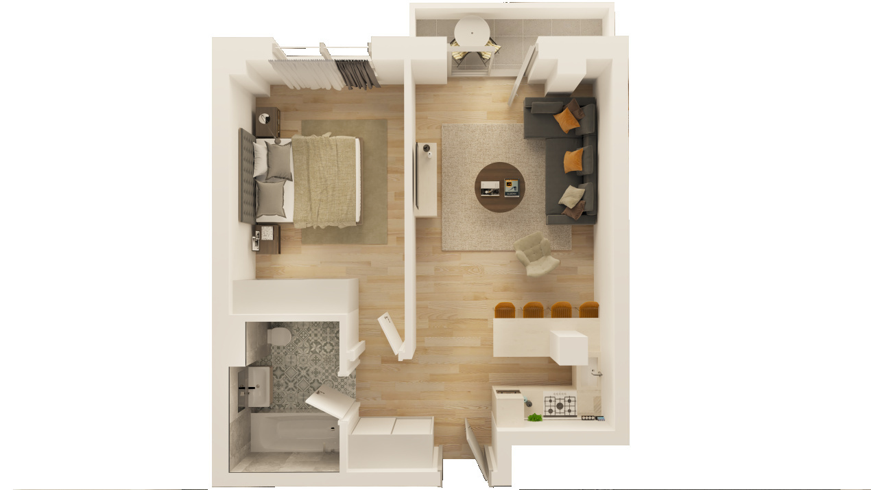 Apartament 2 camere Trivale | Bloc Nou Finalizat