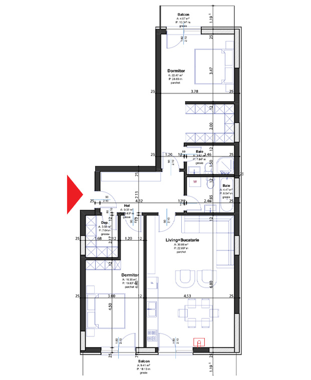 Apartament 3 camere Pitesti | Zona Stadion