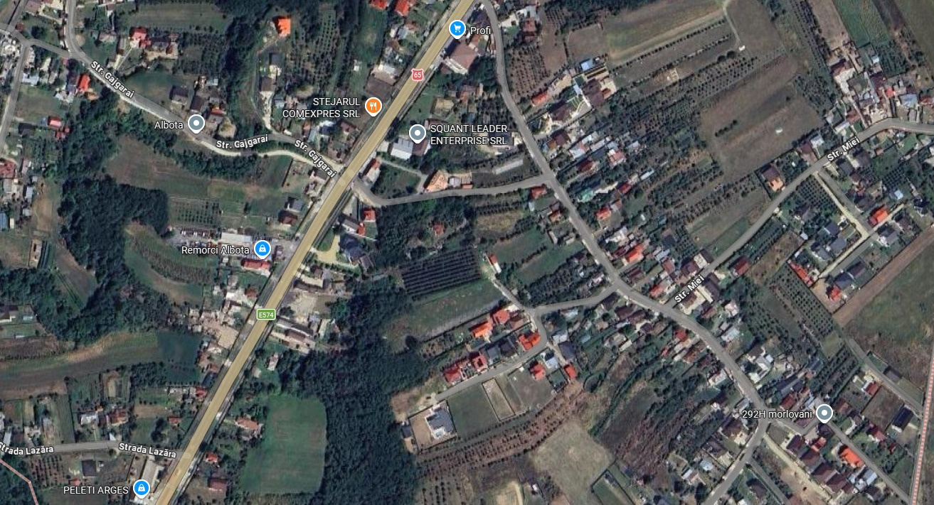 Vand teren Albota Centru