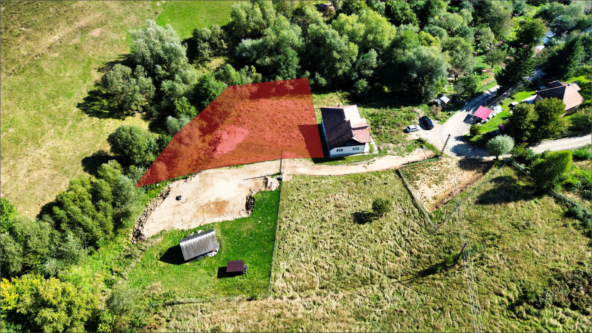 Teren intravilan 1.000 mp în Zărnești – zonă liniștită
