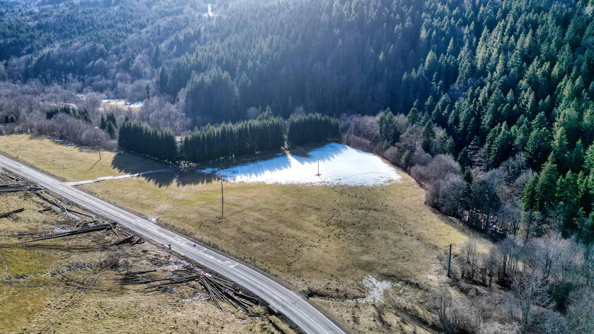 Teren extravilan 19.200 mp – DN1A Săcele, Brădet | Front stradal 130 ml