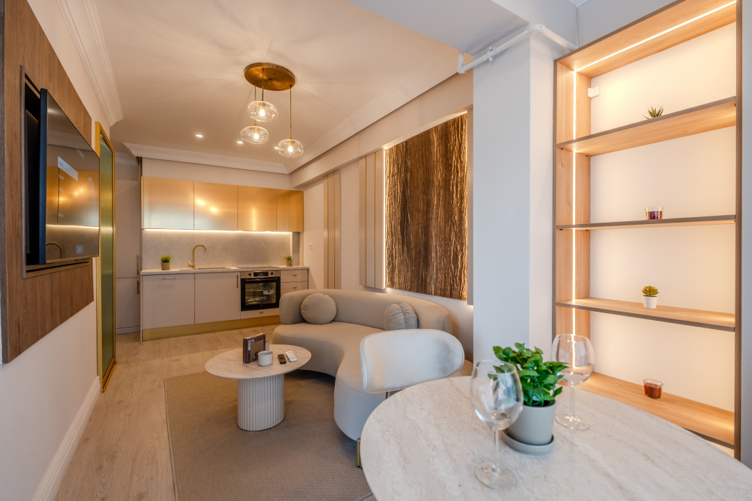 Studio nou Ivory Residence Pipera - Complet mobilat si utilat