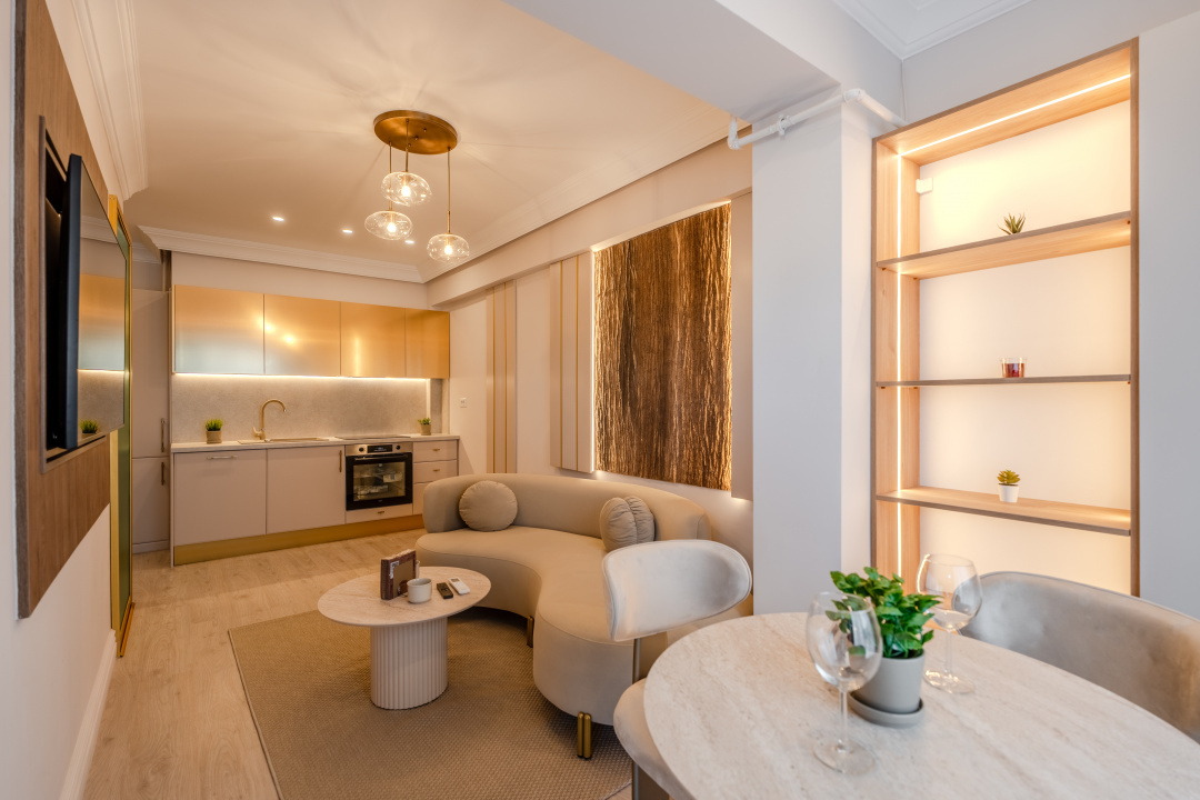 Studio nou Ivory Residence Pipera - Complet mobilat si utilat